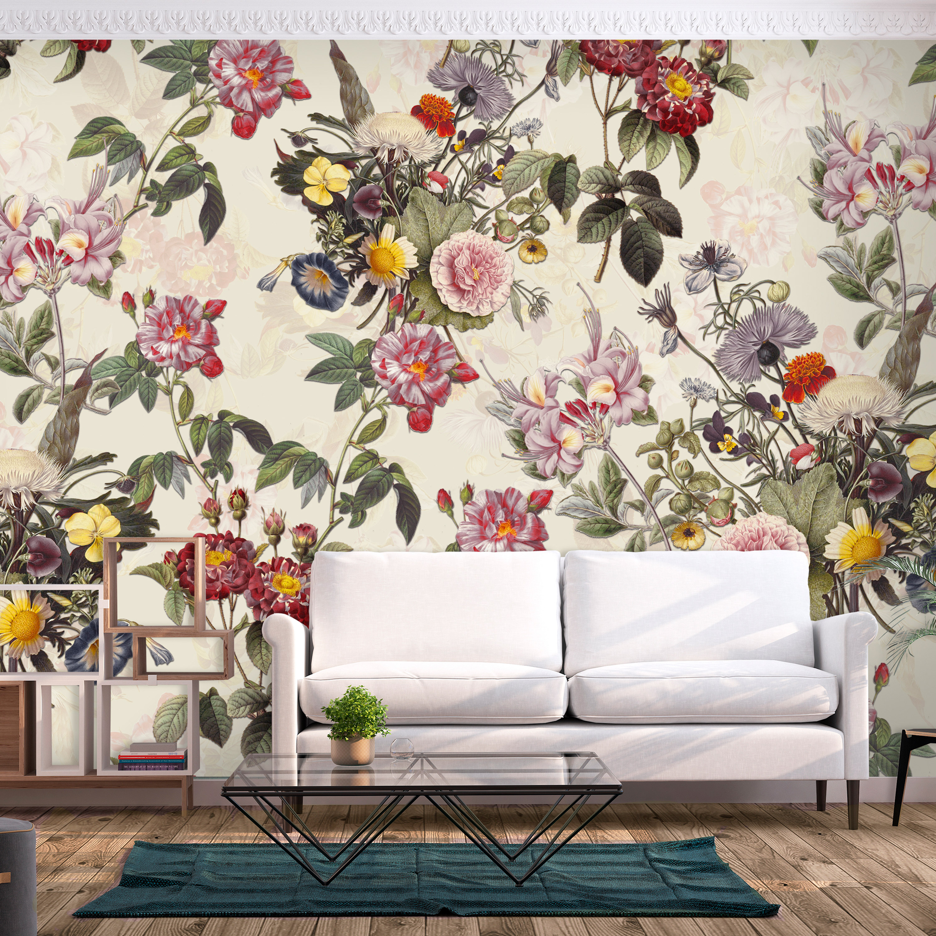 Self-adhesive Wallpaper - Sunny Meadow - 441x315