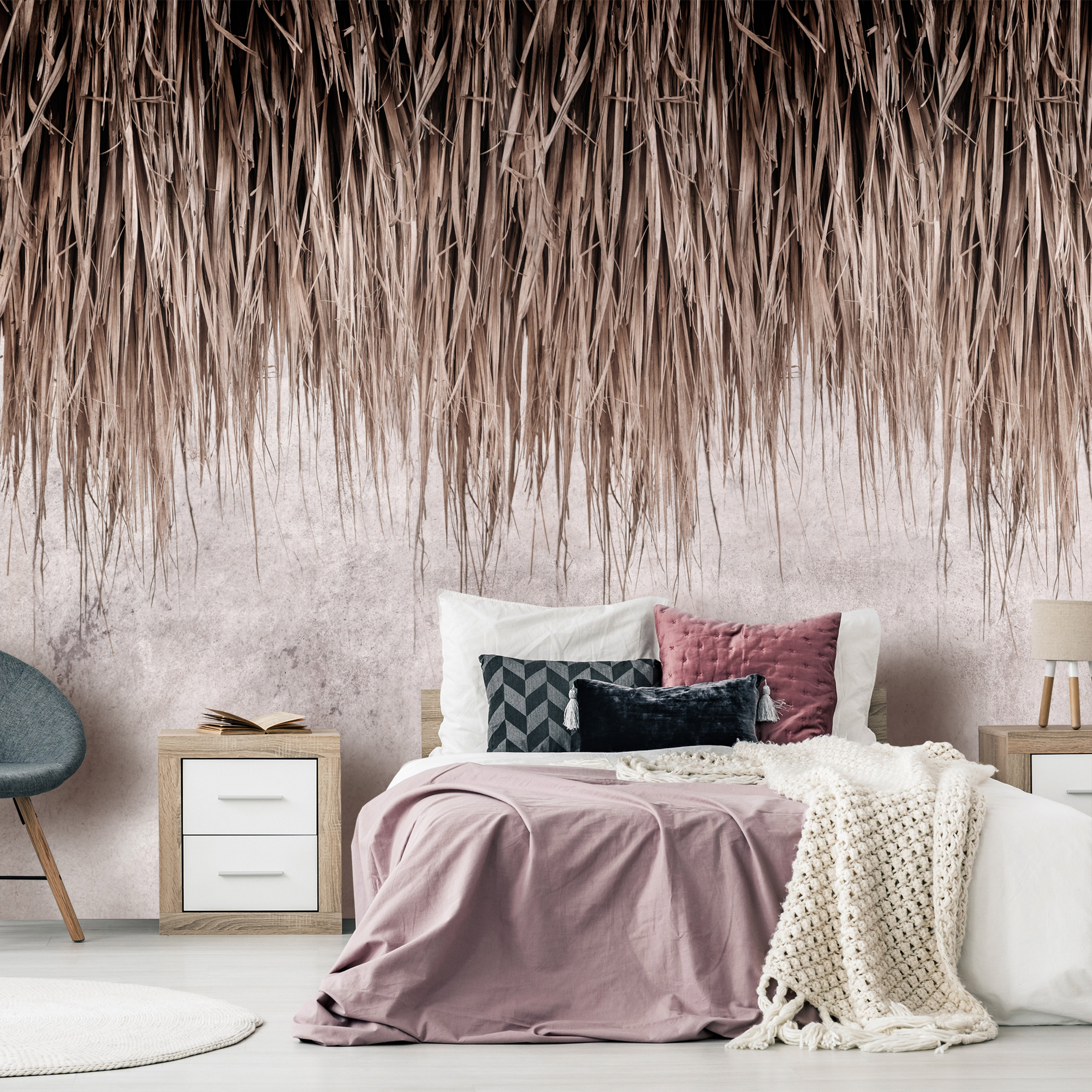 Self-adhesive Wallpaper - Palm Canopy - 98x70