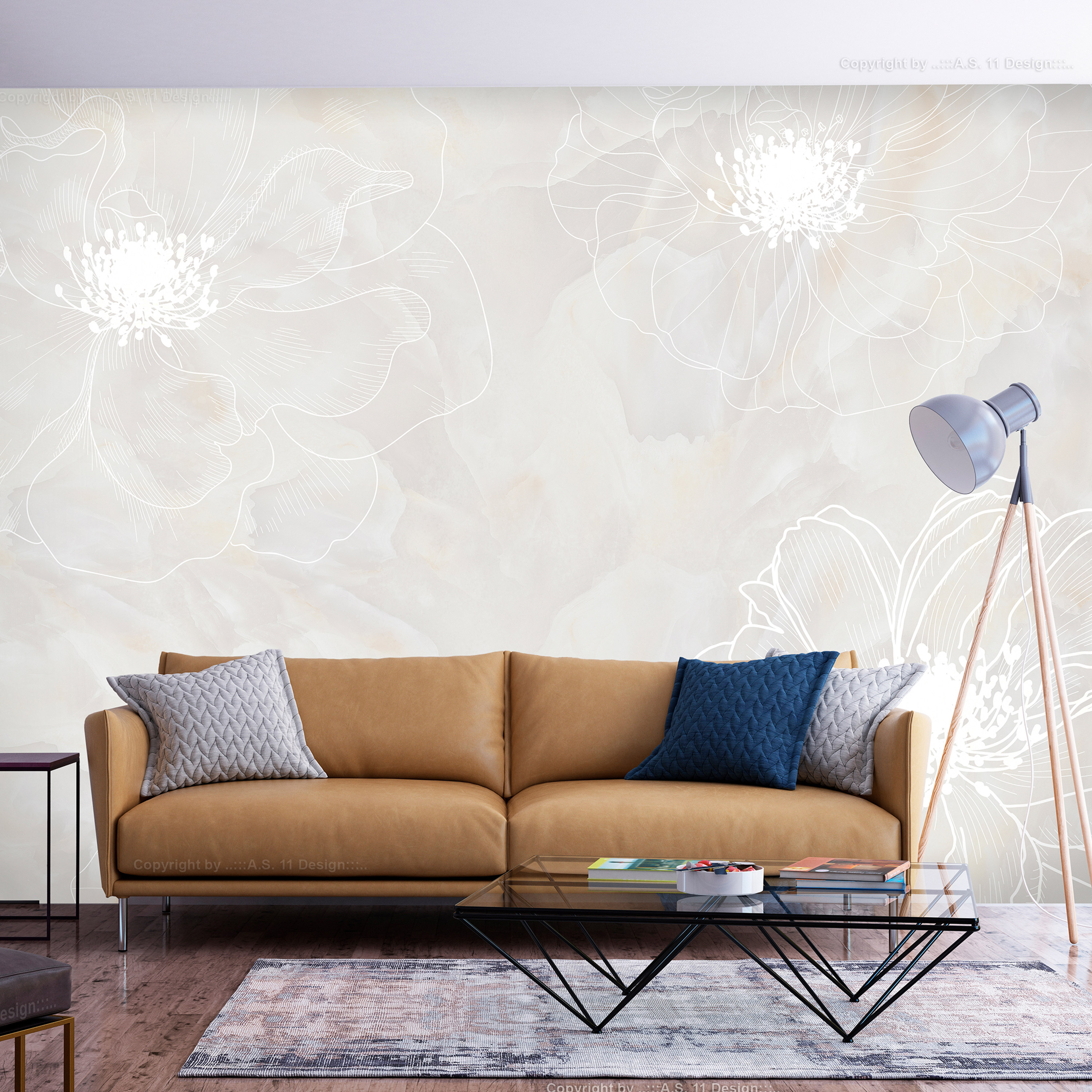 Self-adhesive Wallpaper - Delicacy of the Moment - 294x210