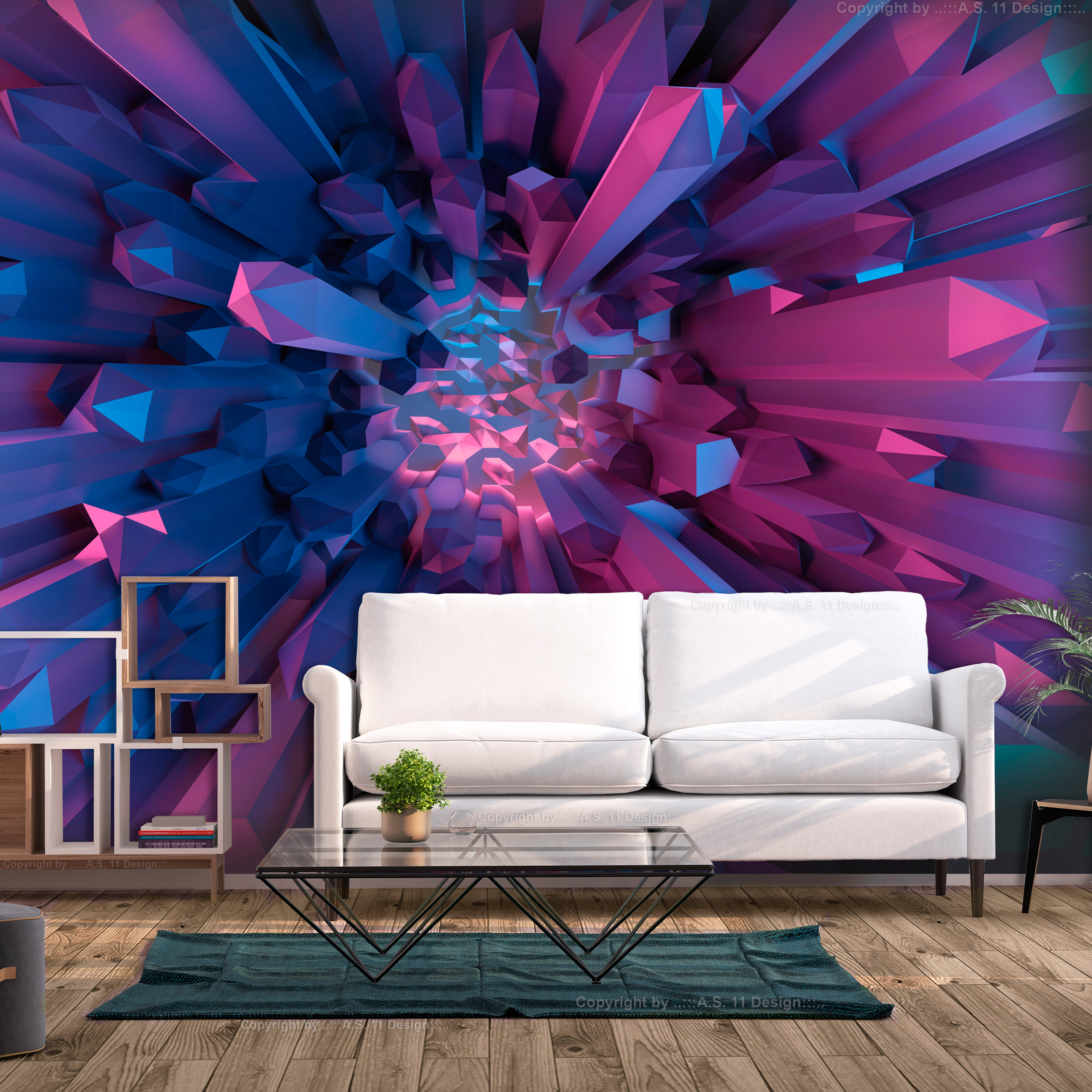 Wallpaper - Heart of Crystal - 200x140