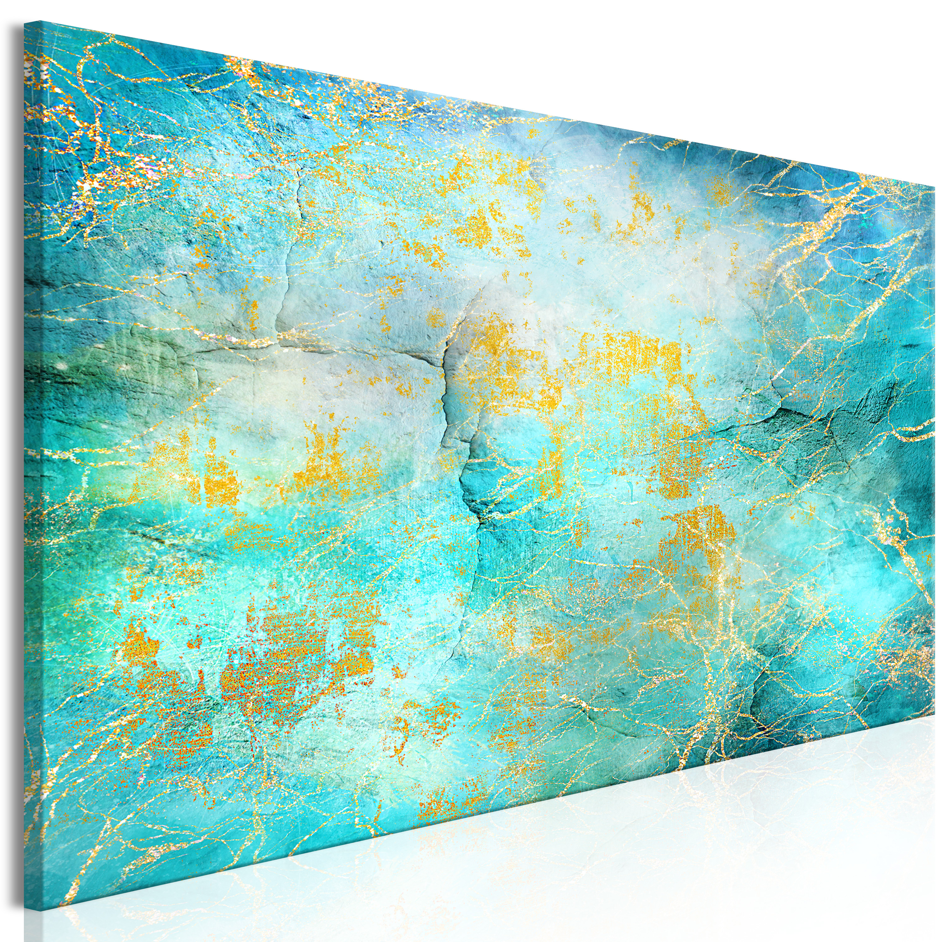 Canvas Print - Emerald Ocean (1 Part) Narrow - 150x50