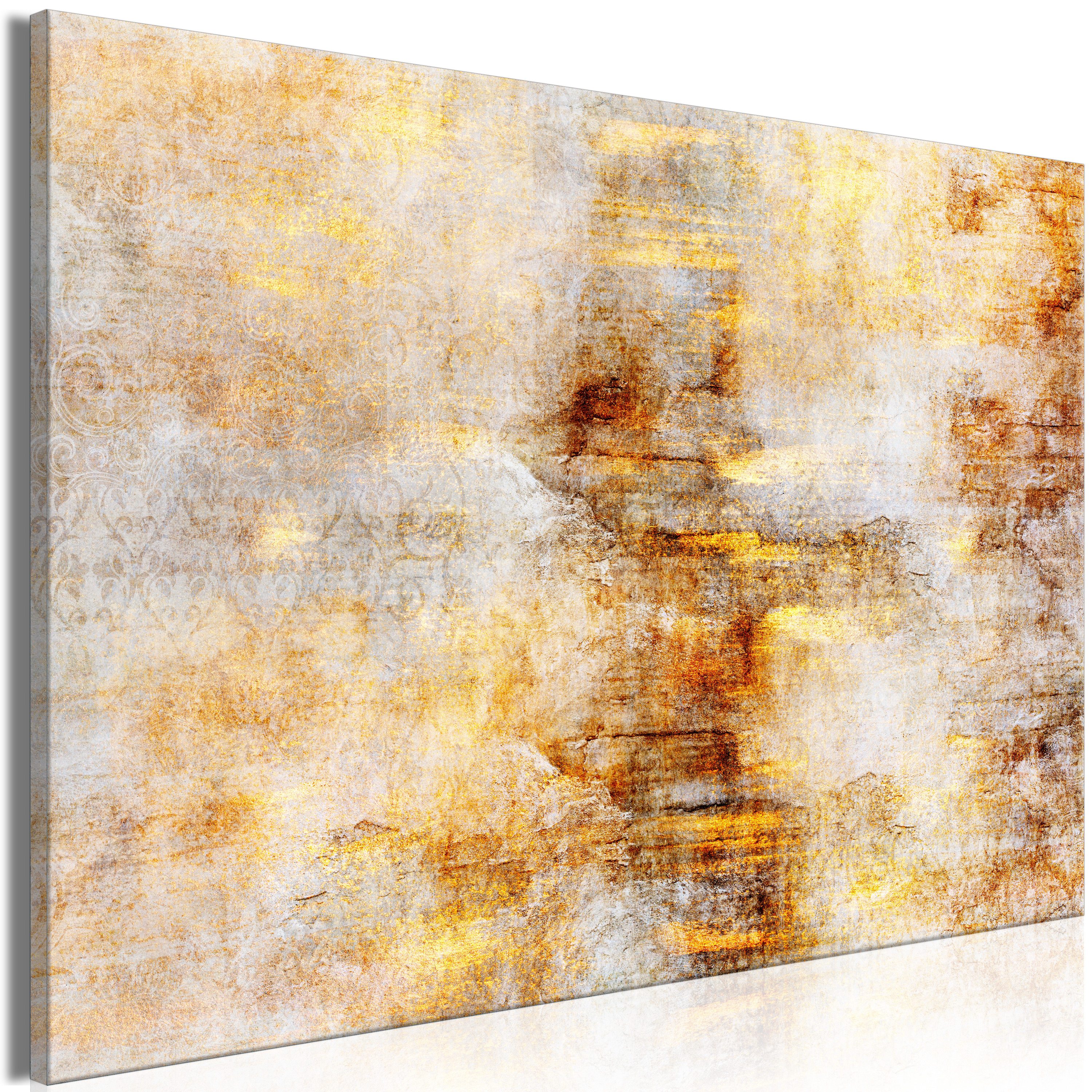 Canvas Print - Golden Lightning (1 Part) Wide - 90x60