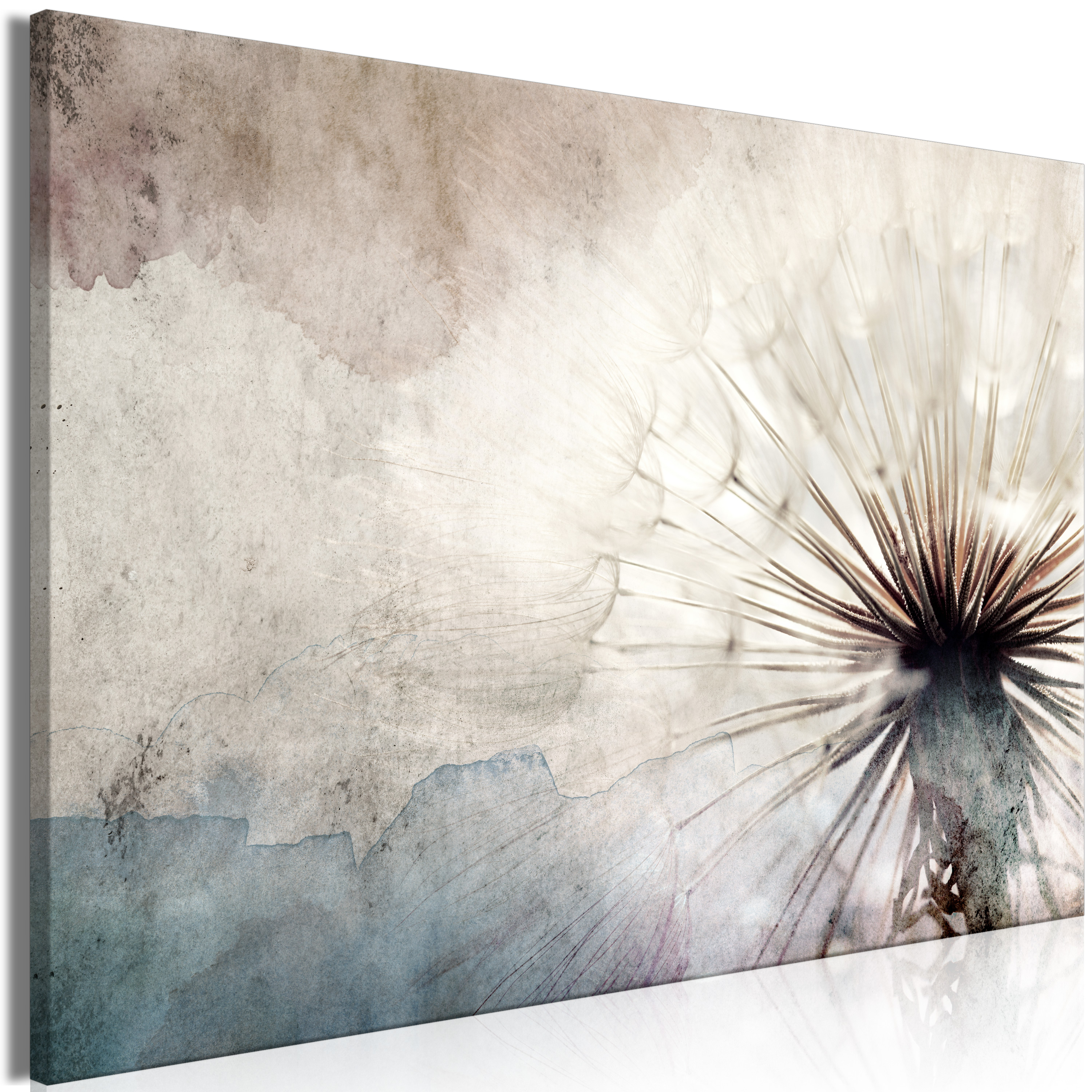 Canvas Print - Dandelions in the Clouds (1 Part) Wide - 90x60