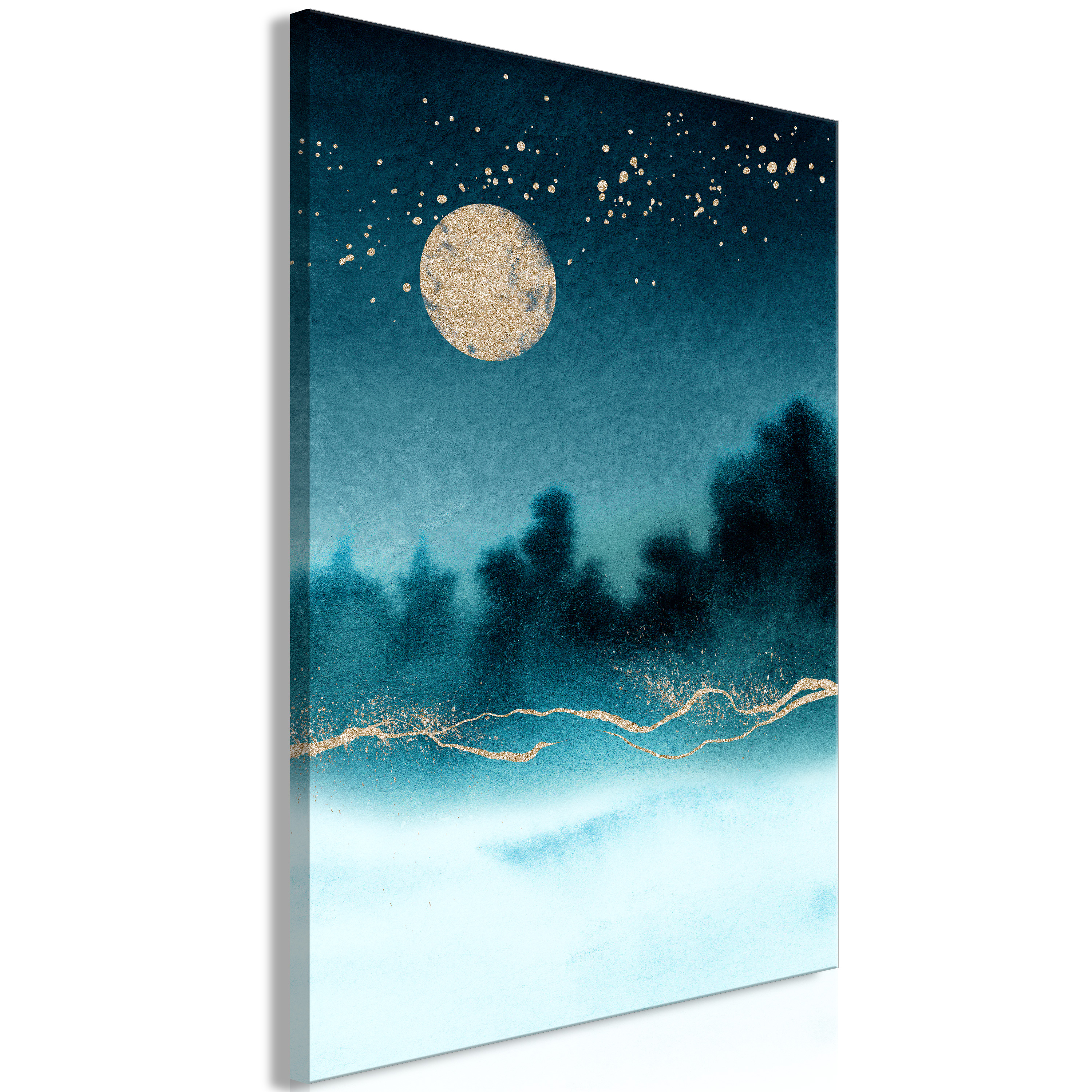 Canvas Print - Hazy Moon (1 Part) Vertical - 80x120