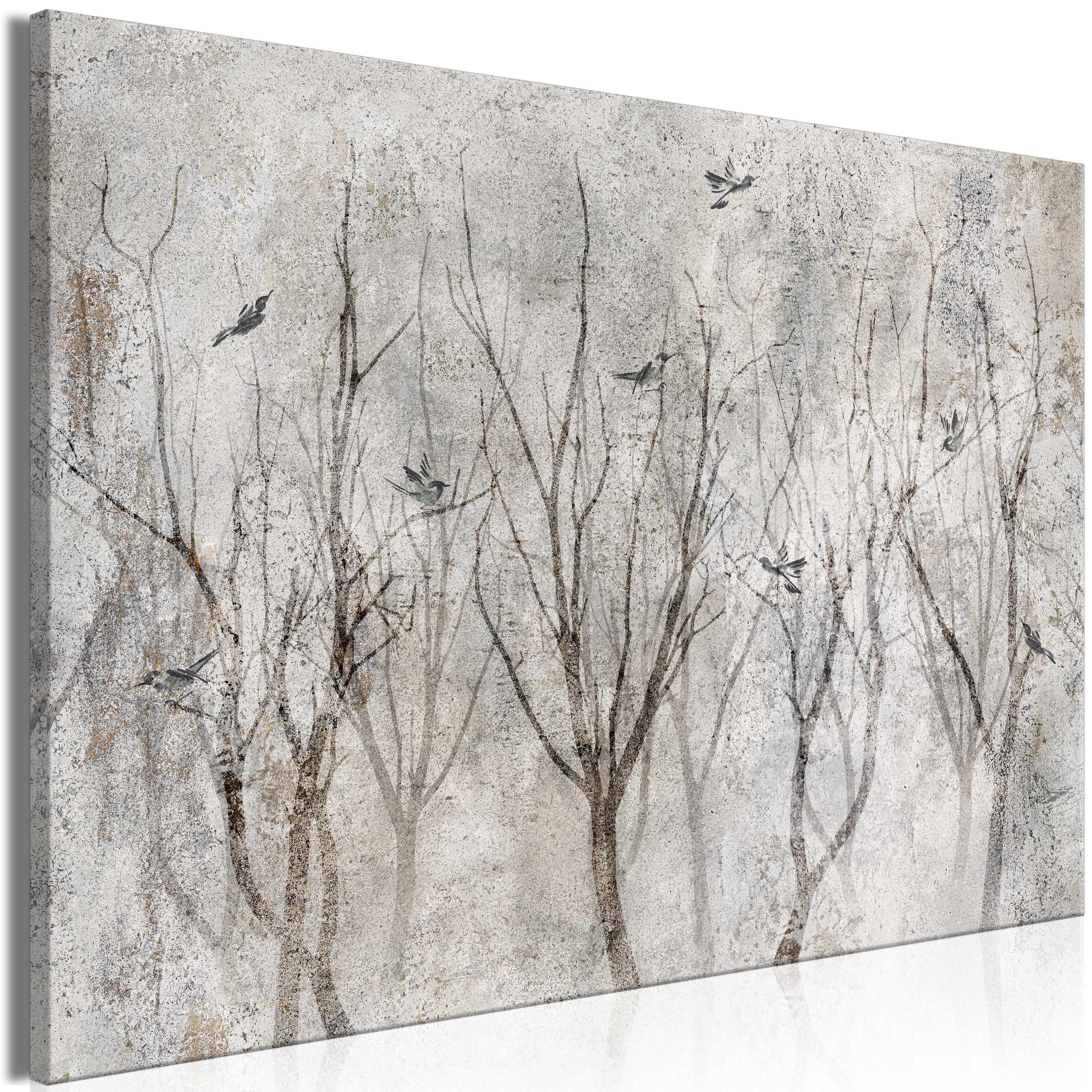 Canvas Print - Singing in the Forest (1 Part) Wide - 120x80