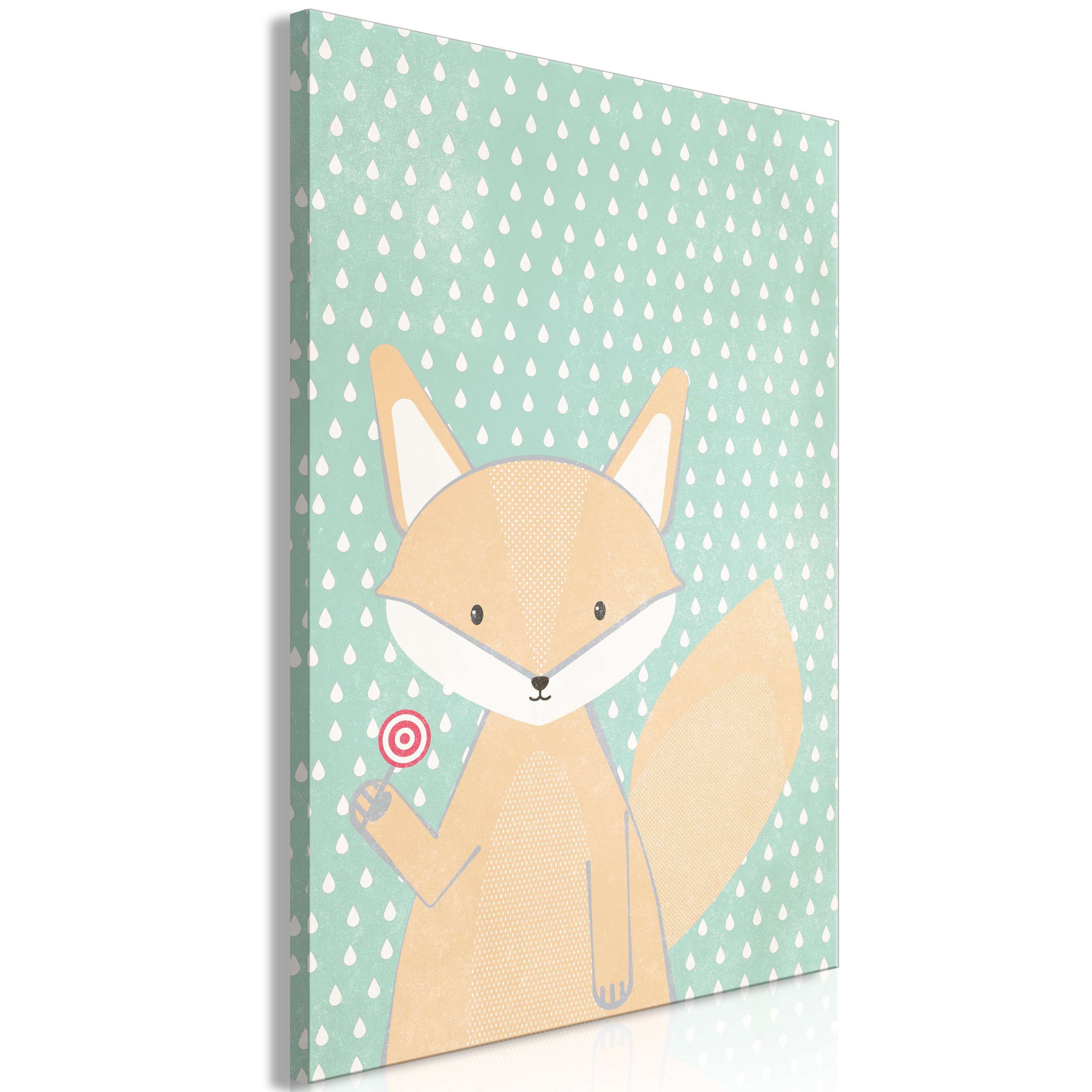 Canvas Print - Little Fox (1 Part) Vertical - 60x90