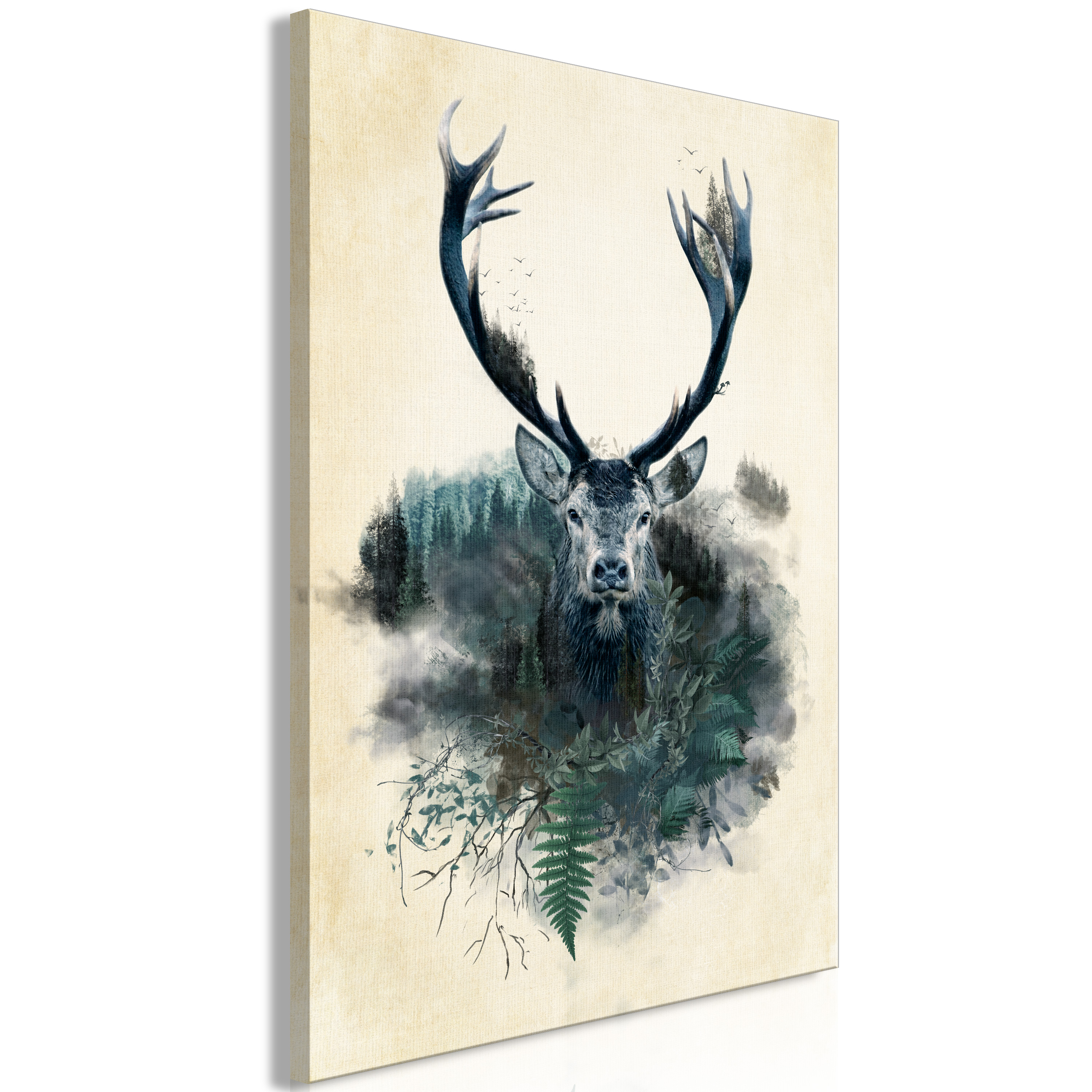 Canvas Print - Forest Ghost (1 Part) Vertical - 60x90