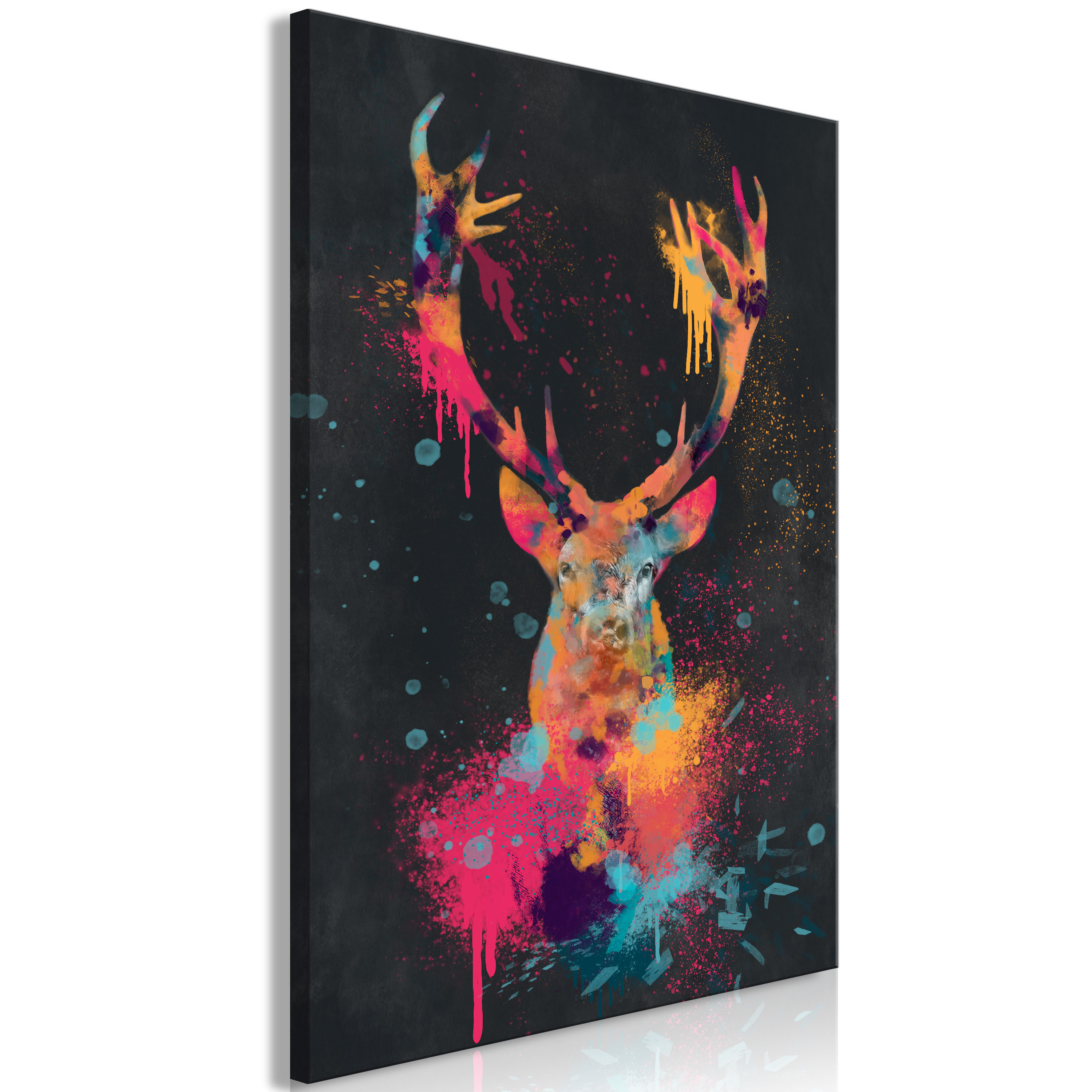Canvas Print - Spectacular Deer (1 Part) Vertical - 60x90