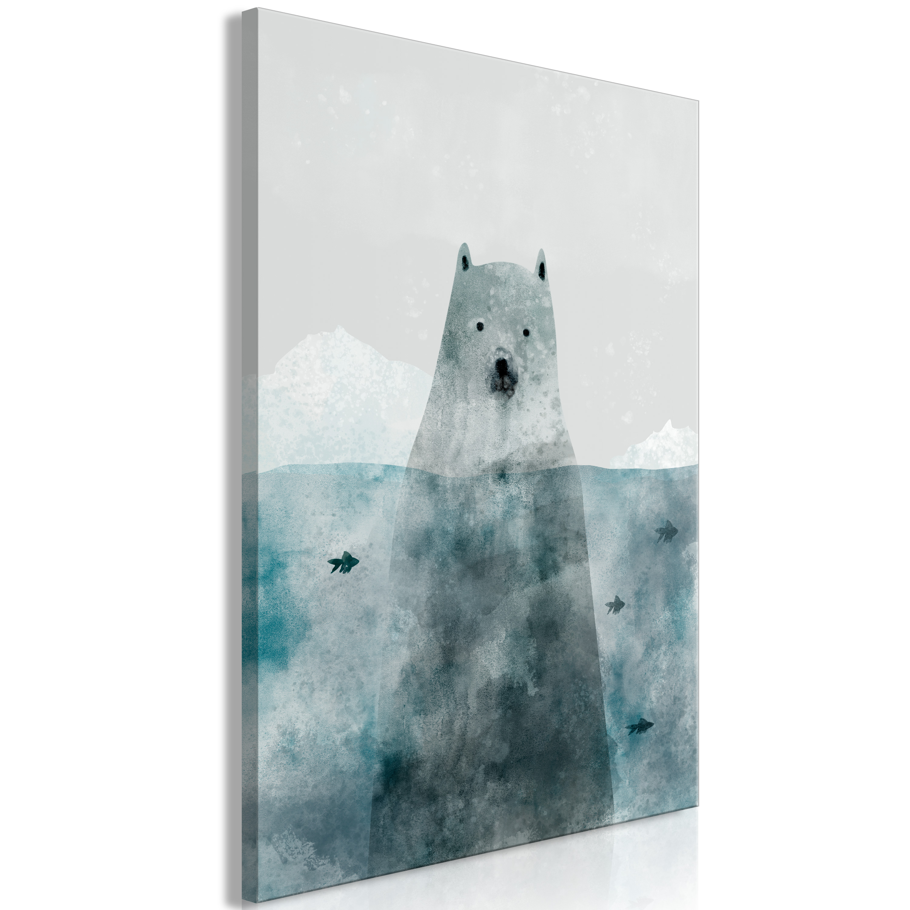 Canvas Print - Polar Bear (1 Part) Vertical - 40x60