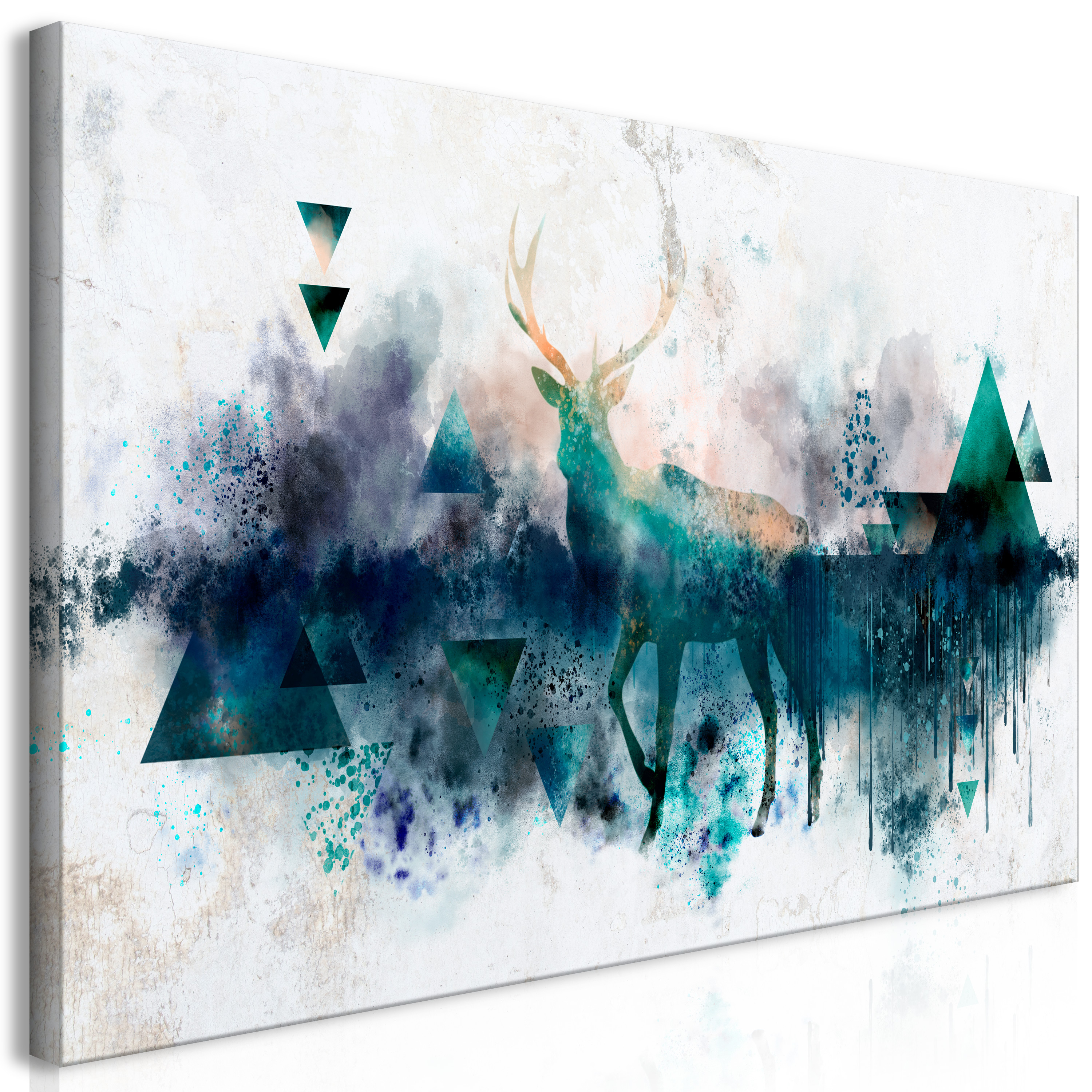 Canvas Print - Nature in Blues (1 Part) - 120x60