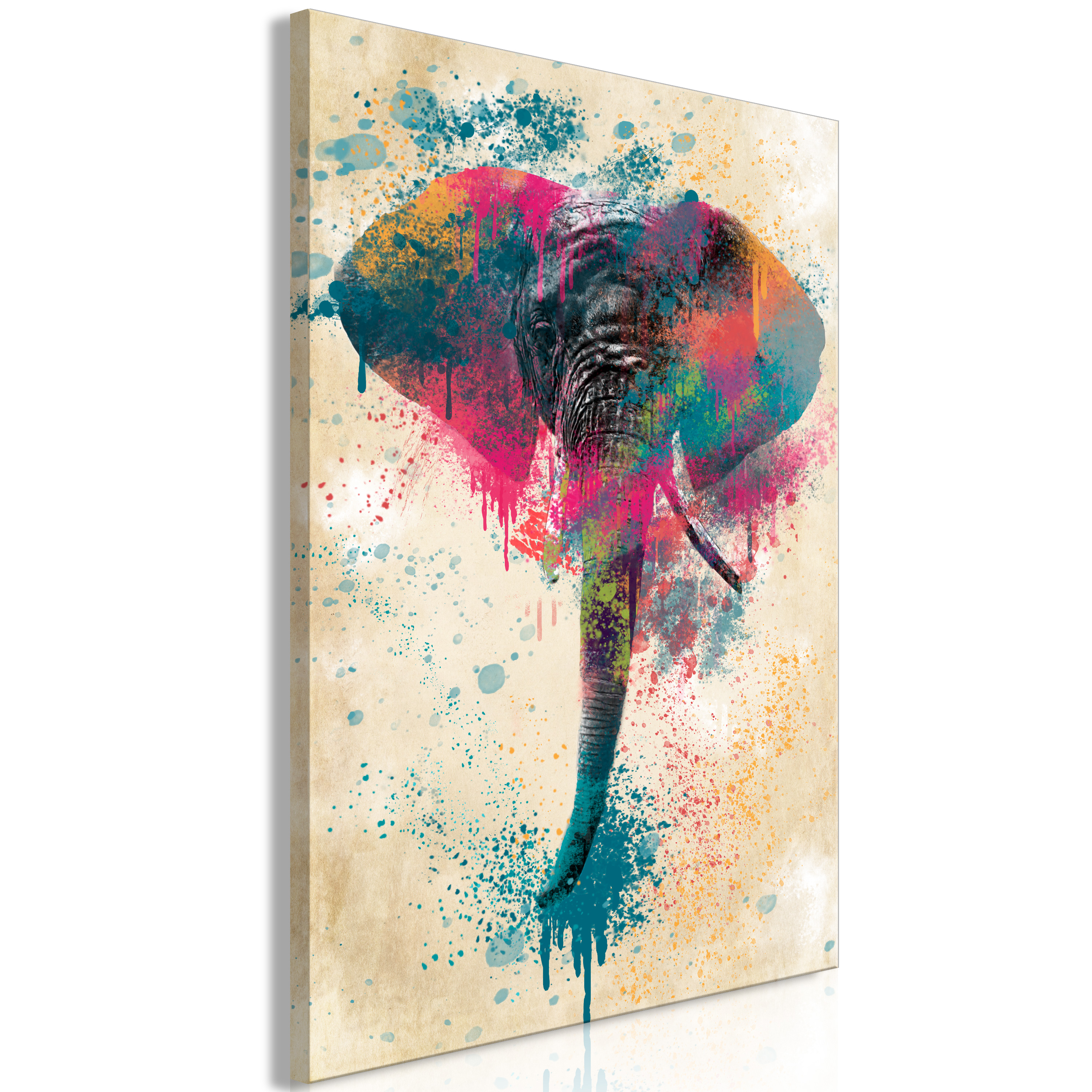 Canvas Print - Elephant Trunk (1 Part) Vertical - 80x120