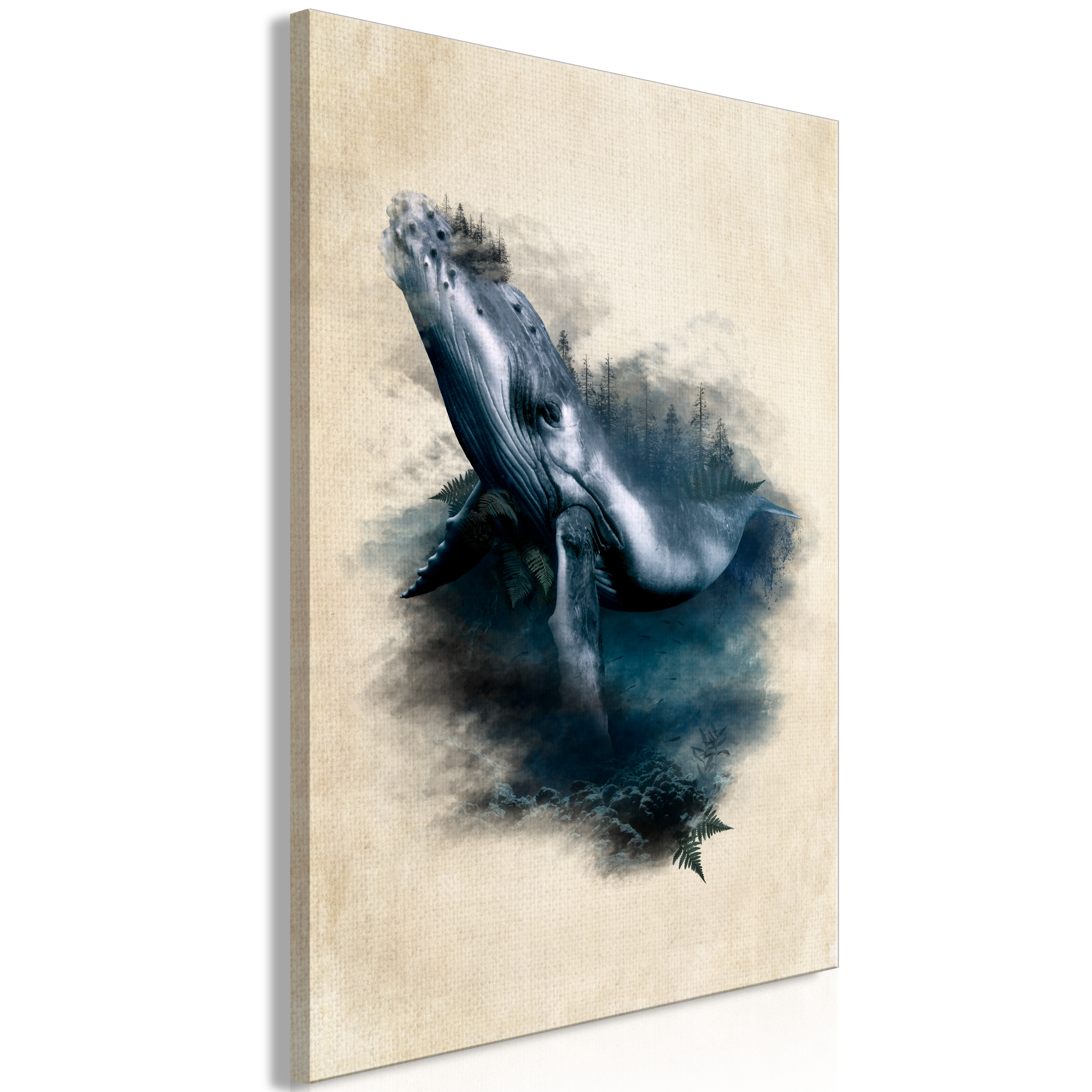 Canvas Print - Underwater Adventure (1 Part) Vertical - 80x120