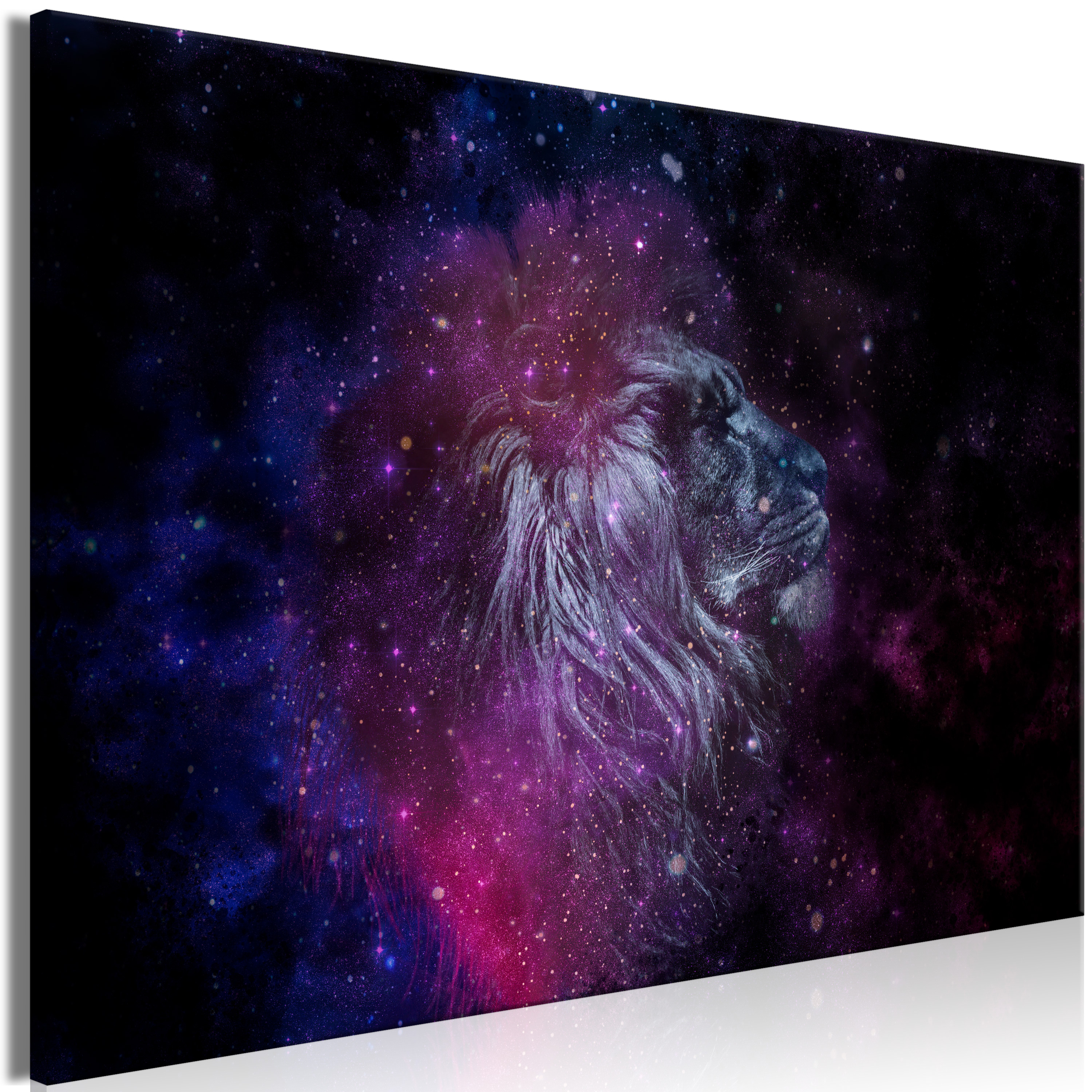 Canvas Print - Cosmic Lion (1 Part) Wide - 60x40