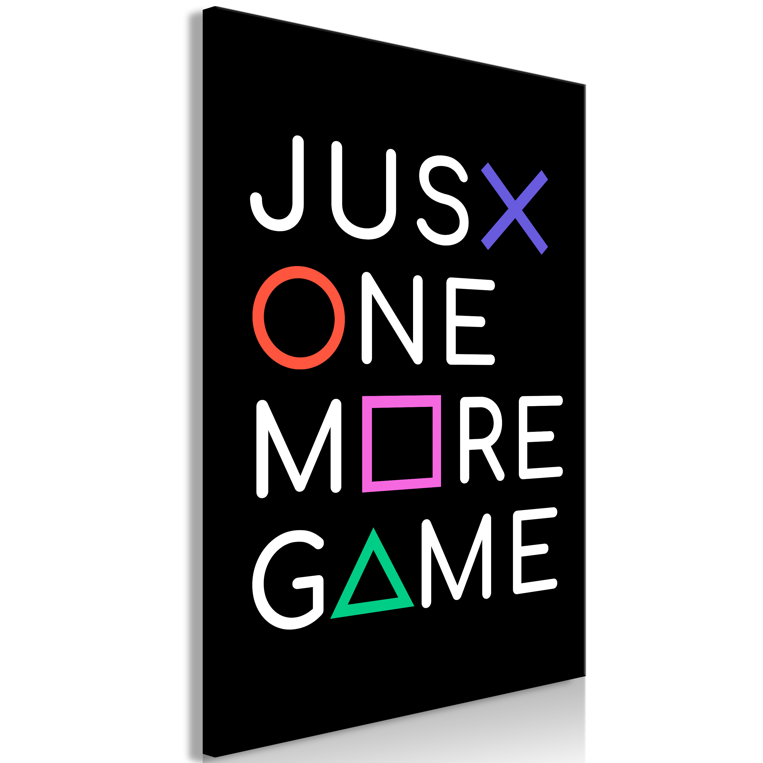 Canvas Print - Just One More Game (1 Part) Vertical - 60x90