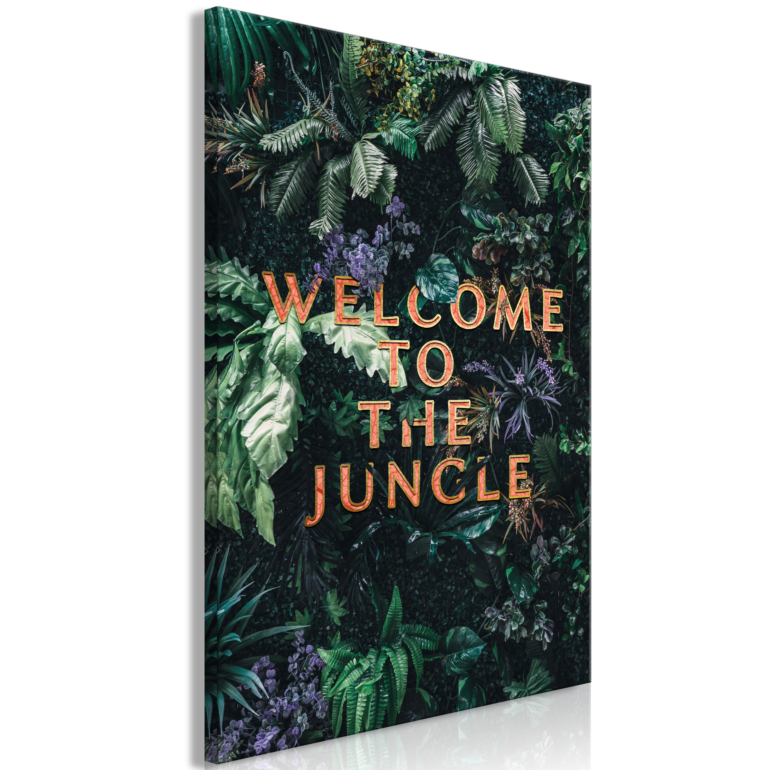 Canvas Print - Welcome to the Junge (1 Part) Vertical - 60x90