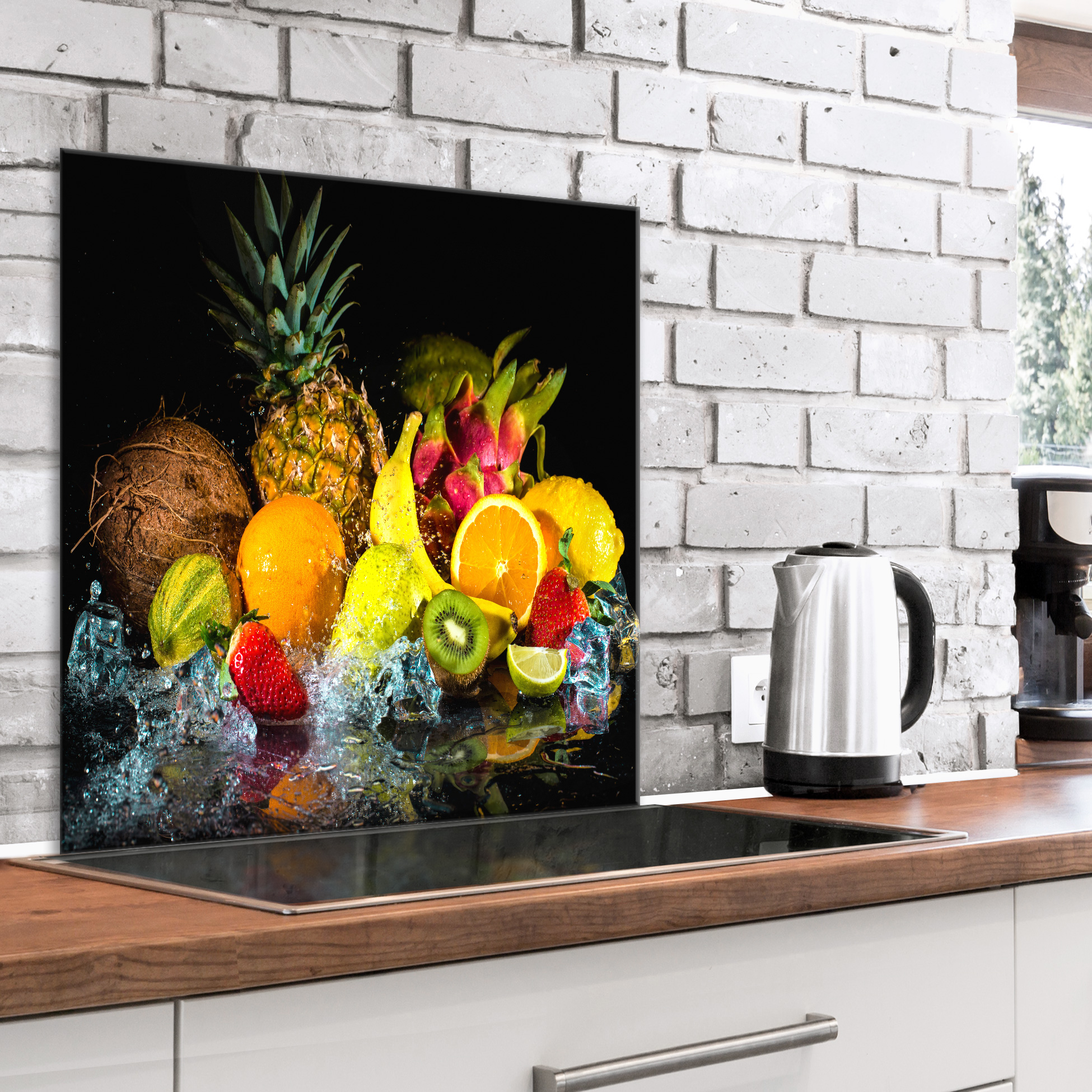 tempered glass backsplash price